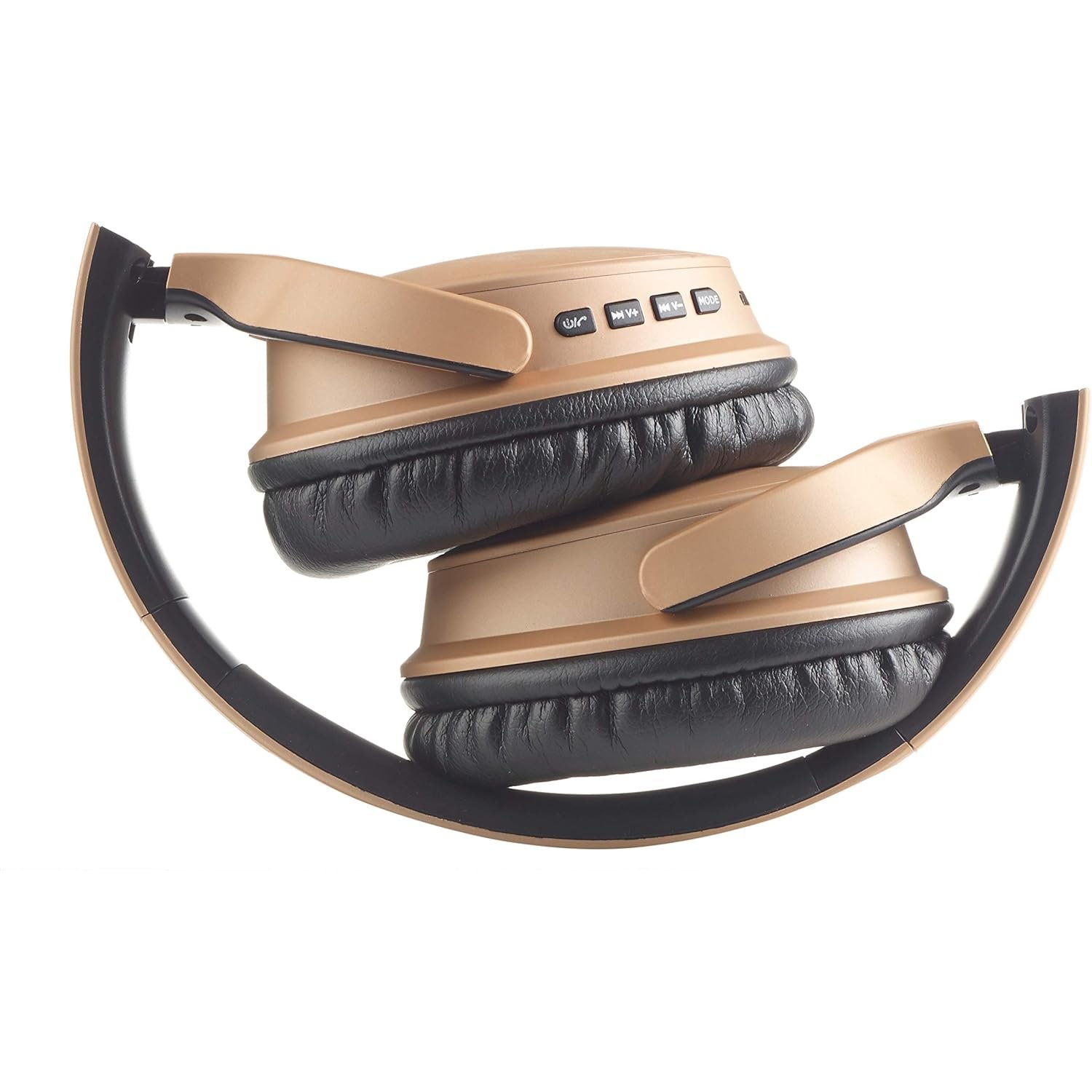 Auriculares inalámbricos Vieta Pro Wave Way VHP-BT190MO Bluetooth dorado Usado - Imagen 4