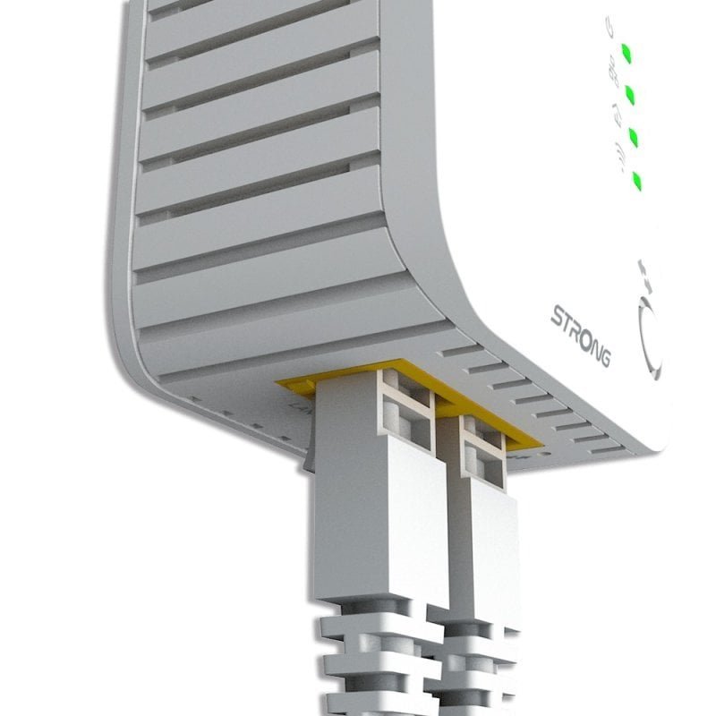 Adaptador Strong Powerline Wi-Fi 600 Triple Pack PLC 600Mbit/s - Imagen 2
