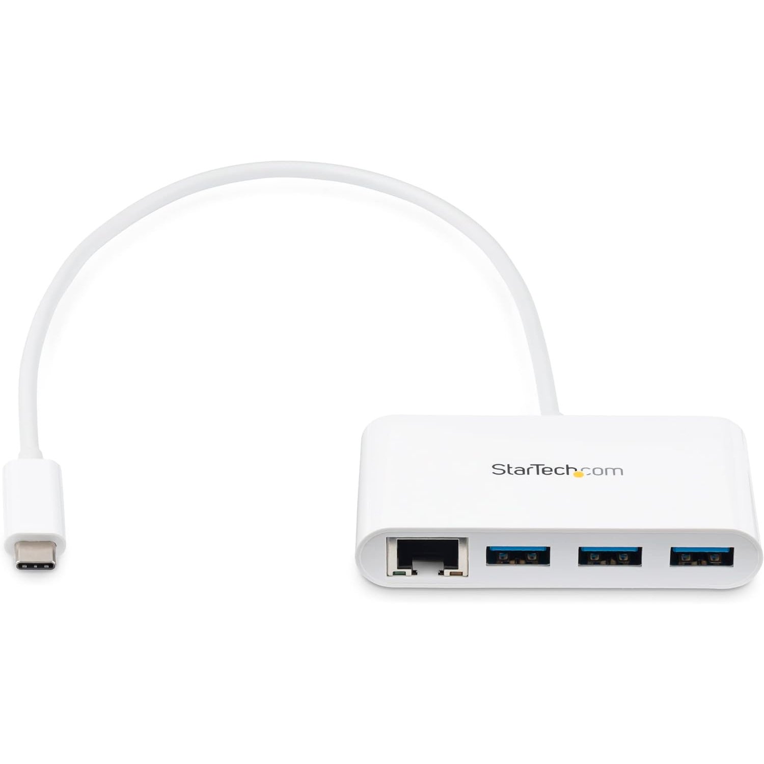 Concentrador StarTech USB 3.0 (5Gbps) de 3 Puertos con USB-C y Ethernet Gigabit - Imagen 2