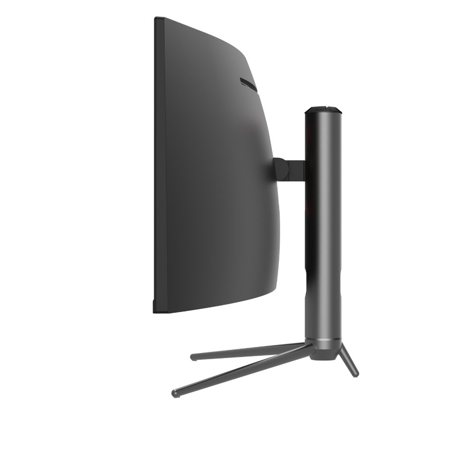 Monitor V7 L490DQ-HAS curvo visible USB-C de 49" 65W PD DQHD 5120 x 1440 - Imagen 5