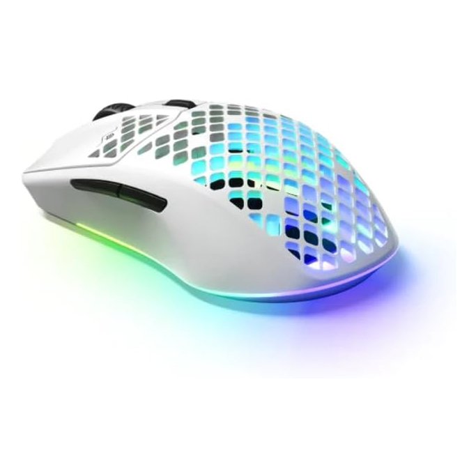 Ratón SteelSeries Aerox 3 Wireless 2022 Blanco - Imagen 2