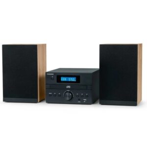 Minicadena Thomson MIC123BT Bluetooth 50W con Radio CD/MP3/USB Negra *Sin mando*
