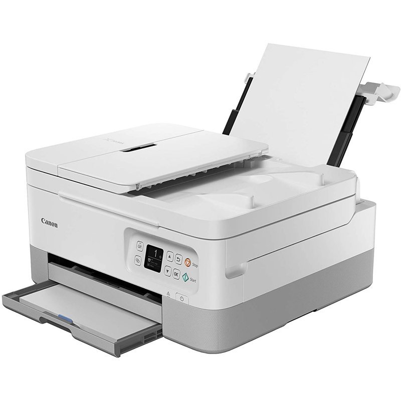 Impresora Multifunción Canon PIXMA TS7451 WiFi Blanca Usada *Sin emb.orig.* - Imagen 5