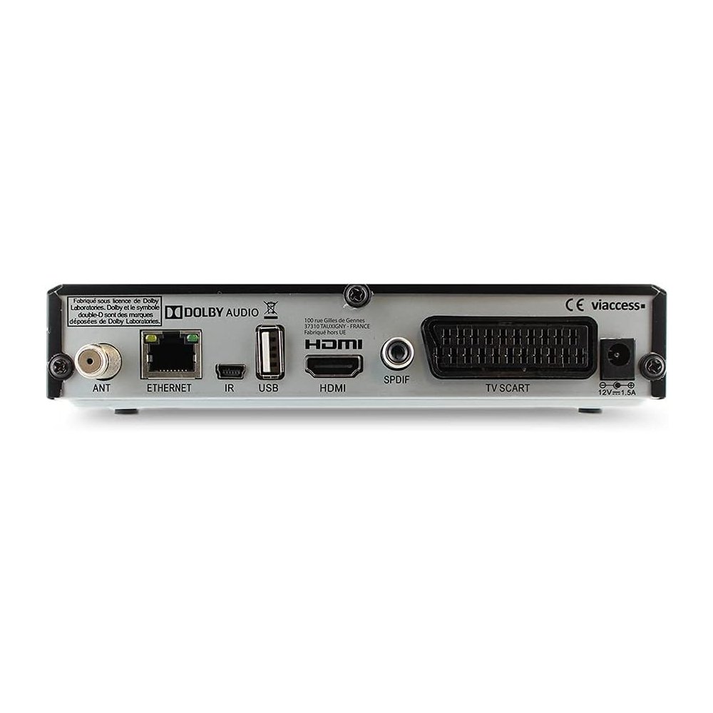 Receptor de TV por satélite Metronic 441639 (USB, DVB-S2, HDMI) Negro (NUEVO) - Imagen 2