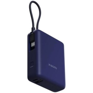 Batería Externa Power Bank Xiaomi 10000mAh Cable Integrado USB-C 33W Azul Usada*