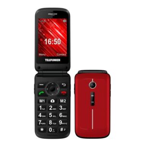 Teléfono Móvil Telefunken Libre S430 2,8" Senior Rojo Usado