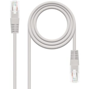 Cable de red NANOCABLE UTP RJ45 Cat-6 Gris 3m