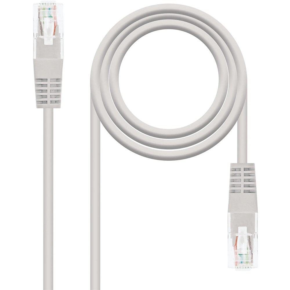 Cable de red NANOCABLE UTP RJ45 Cat-6 Gris 3m
