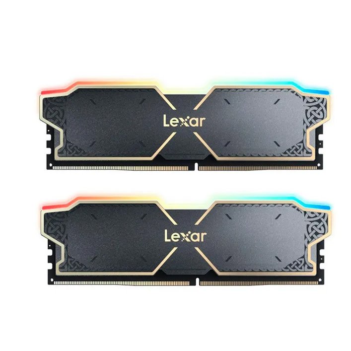 2 Módulos de memoria Lexar Thor RGB 32GB (2x16GB) DDR5 6000MHz CL38 Usadas *