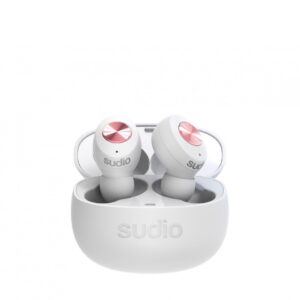 Auriculares de botón Sudio Tolv Bluetooth True Wireless Blanco (NUEVO)