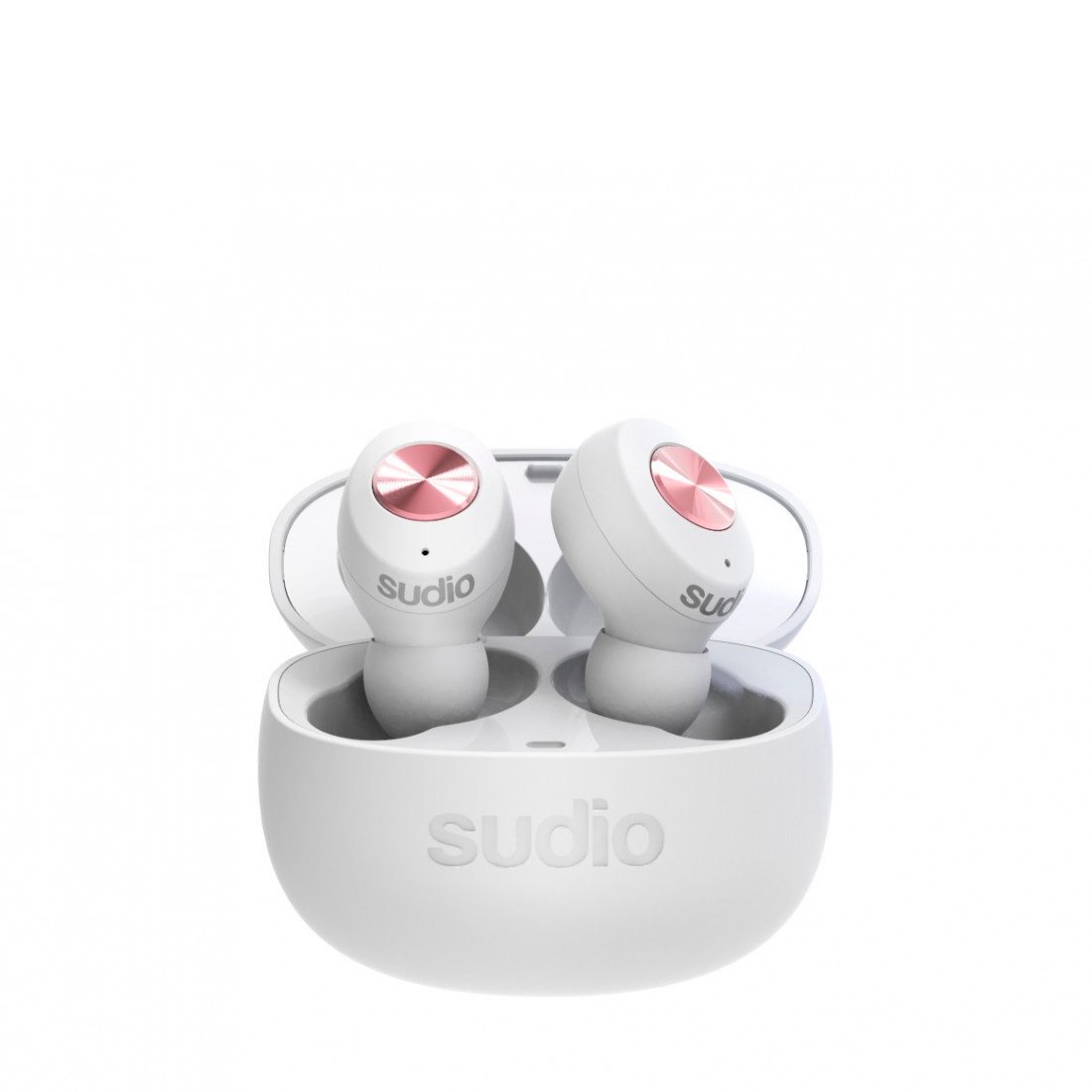 Auriculares de botón Sudio Tolv Bluetooth True Wireless Blanco (NUEVO)