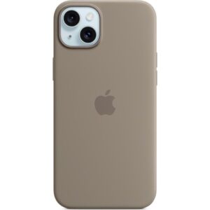 Funda original Apple silicona con MagSafe para Apple iPhone 15 Plus Usado