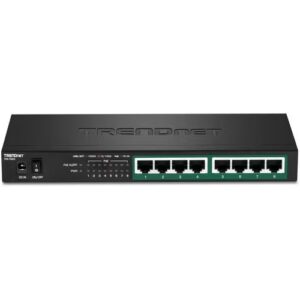 Switch Trendnet Tpe-Tg83 8 Puertos RJ-45 Gigabit (10/100/1000) Poe Usado *
