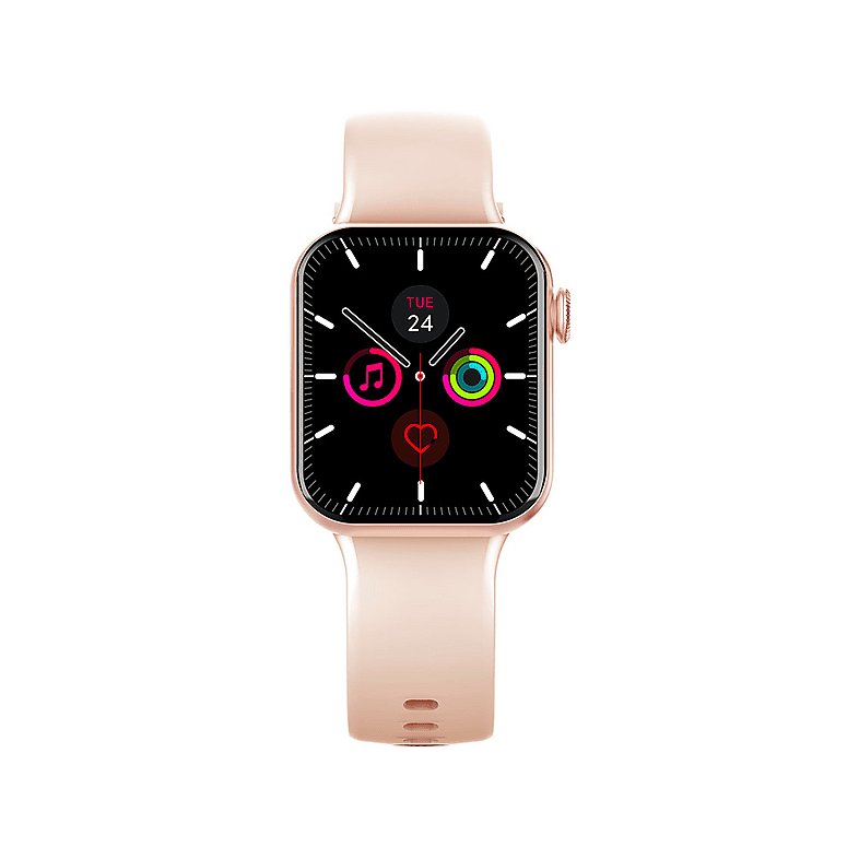 Reloj Smartwatch BigBen Connected Square Bluetooth IP67 Rosa/Oro Rosa - Imagen 2
