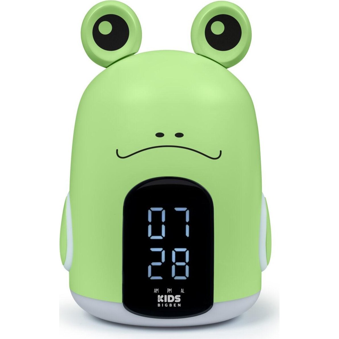 Reloj Despertador y luz nocturna Big Ben RKIDSFROG verde Usado