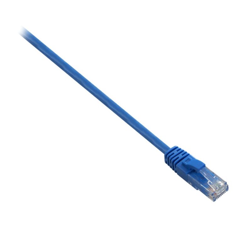 Cable V7 azul Cat6 no blindado (UTP) con conector RJ45 macho a RJ45 macho 10m