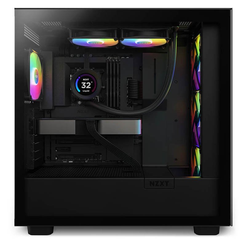 Kit Refrigeración Líquida NZXT Kraken Elite 240 RGB LCD Display Negro - Imagen 5