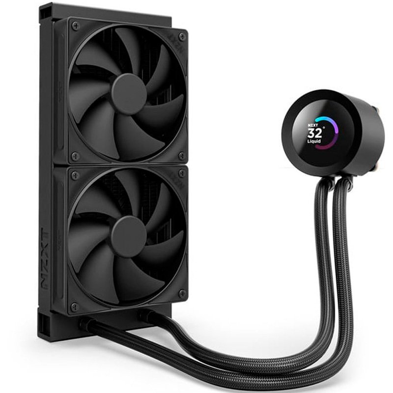 Kit Refrigeración Líquida NZXT Kraken Plus 240 LCD Negro Usado - Imagen 3