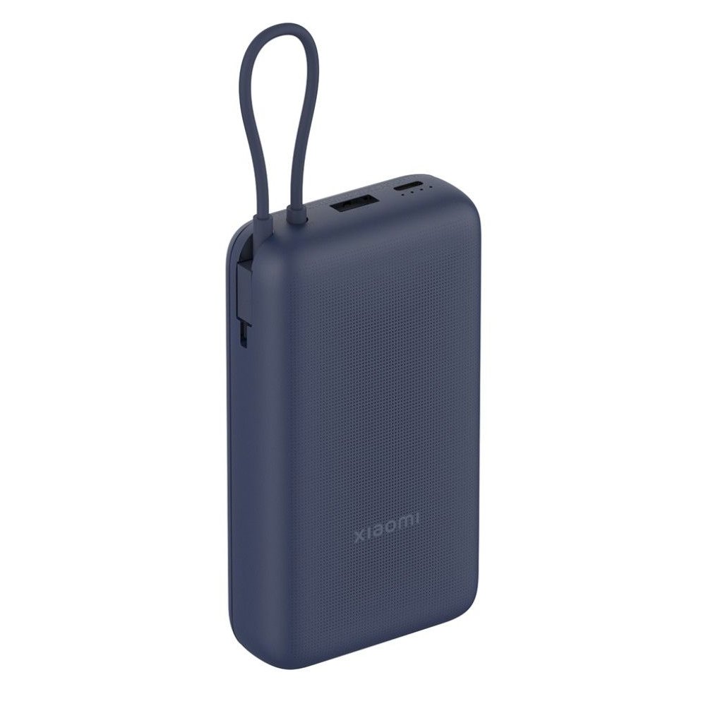 Power Bank Xiaomi 33W 20000mAh Cable Integrado Azul Usada