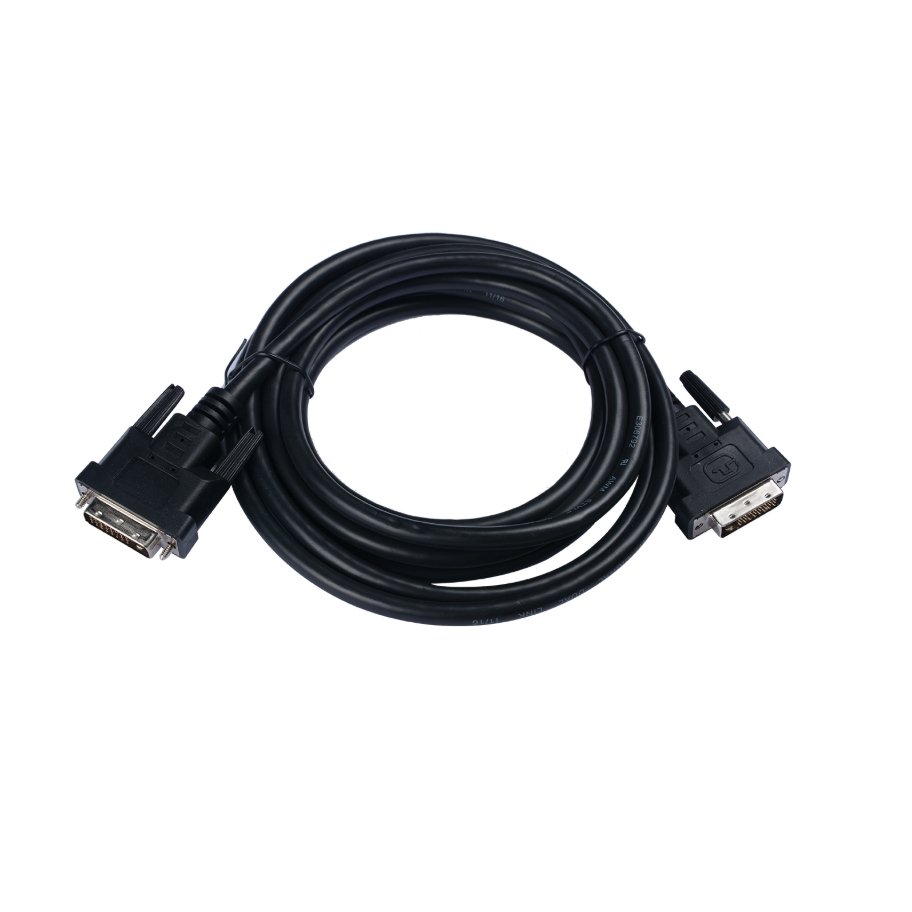 Cable negro de vídeo V7 con conector DVI-D macho a DVI-D macho 3m - Imagen 3