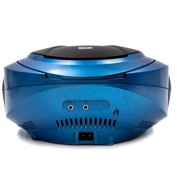 Reproductor CD Lauson CP636 - Boombox con USB y Radio Azul - Imagen 3
