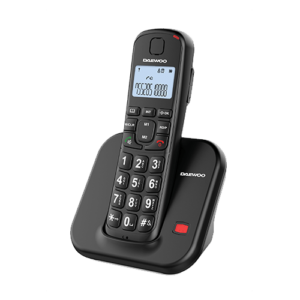 Teléfono Dect Daewoo DTD-7200 Negro (NUEVO)