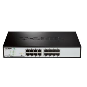 Switch D-Link DGS-1016D/E No administrado Negro Usado **Sin emb.orig.**