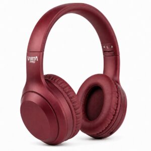 Auricular inalámbricos Vieta Pro Silence VHP-NC399 con Bluetooth Granate Usado