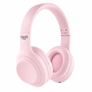 Auricular inalámbricos Vieta Pro Silence VHP-NC399 con Bluetooth Rosa Usado