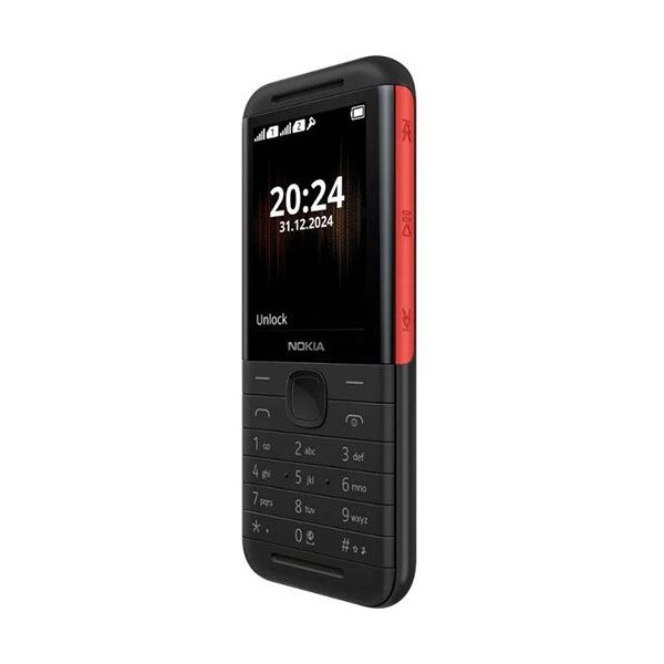 Teléfono móvil Nokia 5310 Negro-Rojo 2G DS GSM - Imagen 3