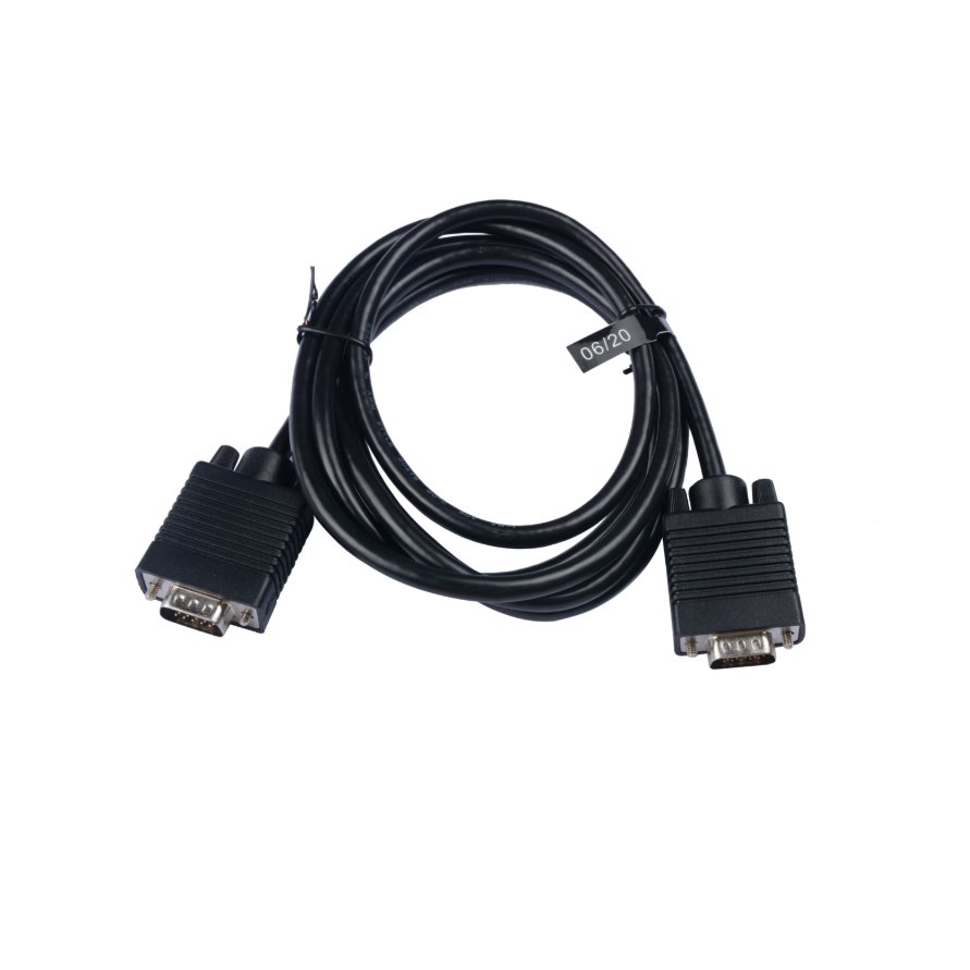 Cable negro de vídeo V7 con conector VGA macho a VGA macho 2m - Imagen 2
