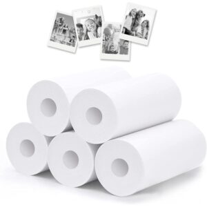 5 rollos de papel Muvit para cámara instant print Kidpic para niños