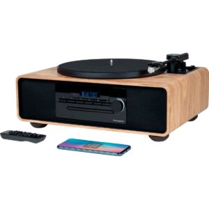 Microcadena con Tocadiscos Thomson MIC300TT Bluetooth Radio FM CD MP3 USB Usado*