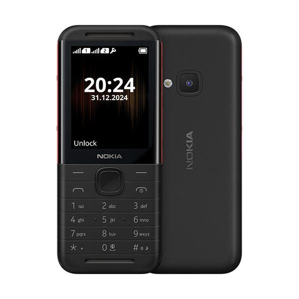 Teléfono móvil Nokia 5310 Negro-Rojo 2G DS GSM