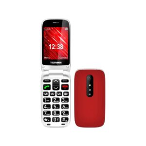 Teléfono Móvil Telefunken para mayores S445 Rojo Usado