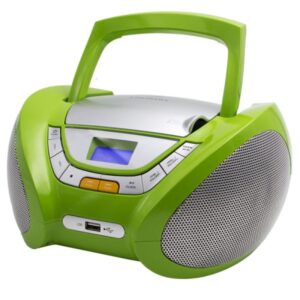Reproductor Lauson CP444 Radio CD/MP3 3W verde