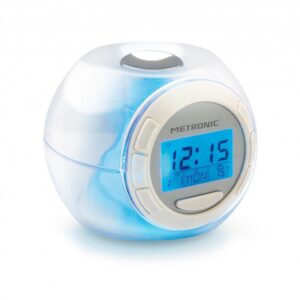 Despertador luminoso Metronic 477007 con sonidos inspirados en la naturaleza