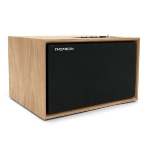 Altavoces Thomson Activos Bluetooth 5.3 50W madera con control de agudos/graves