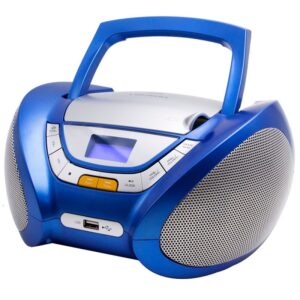 Reproductor CD Lauson CP446 Modern Combo CD/MP3 + Radio FM PLL Azul