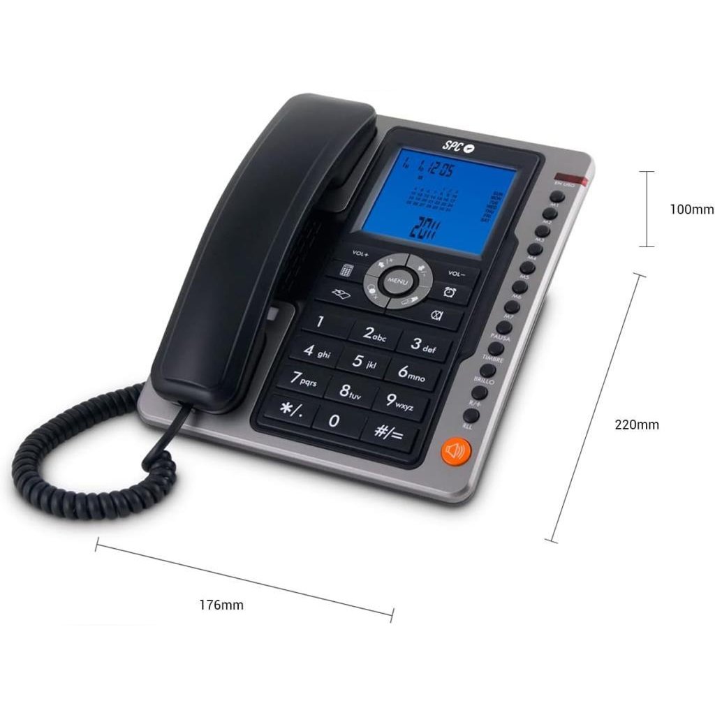 Teléfono Sobremesa SPC Office Pro 3604N 7 Memorias Manos Libres Usado * - Imagen 2