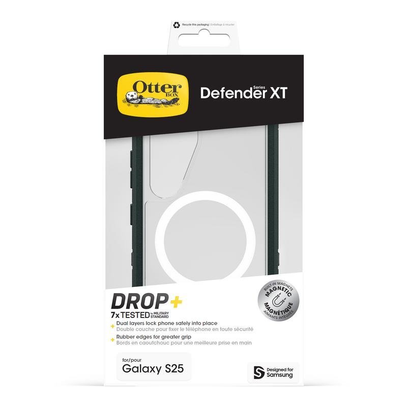 Funda Defender XT Cover plástico verde transparente con imanes para Galaxy S25 - Imagen 5