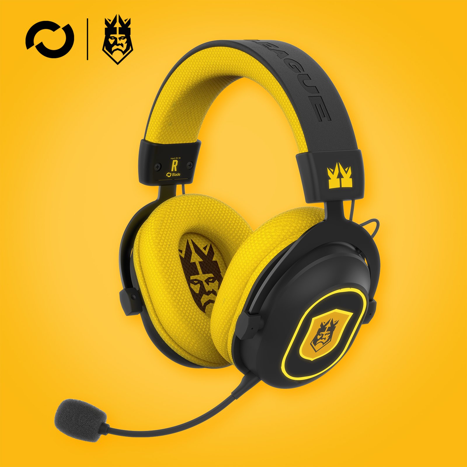 Auriculares Gaming Blade Kings League Headset Wireless*No incluye Dongle 2.4GHz* - Imagen 2