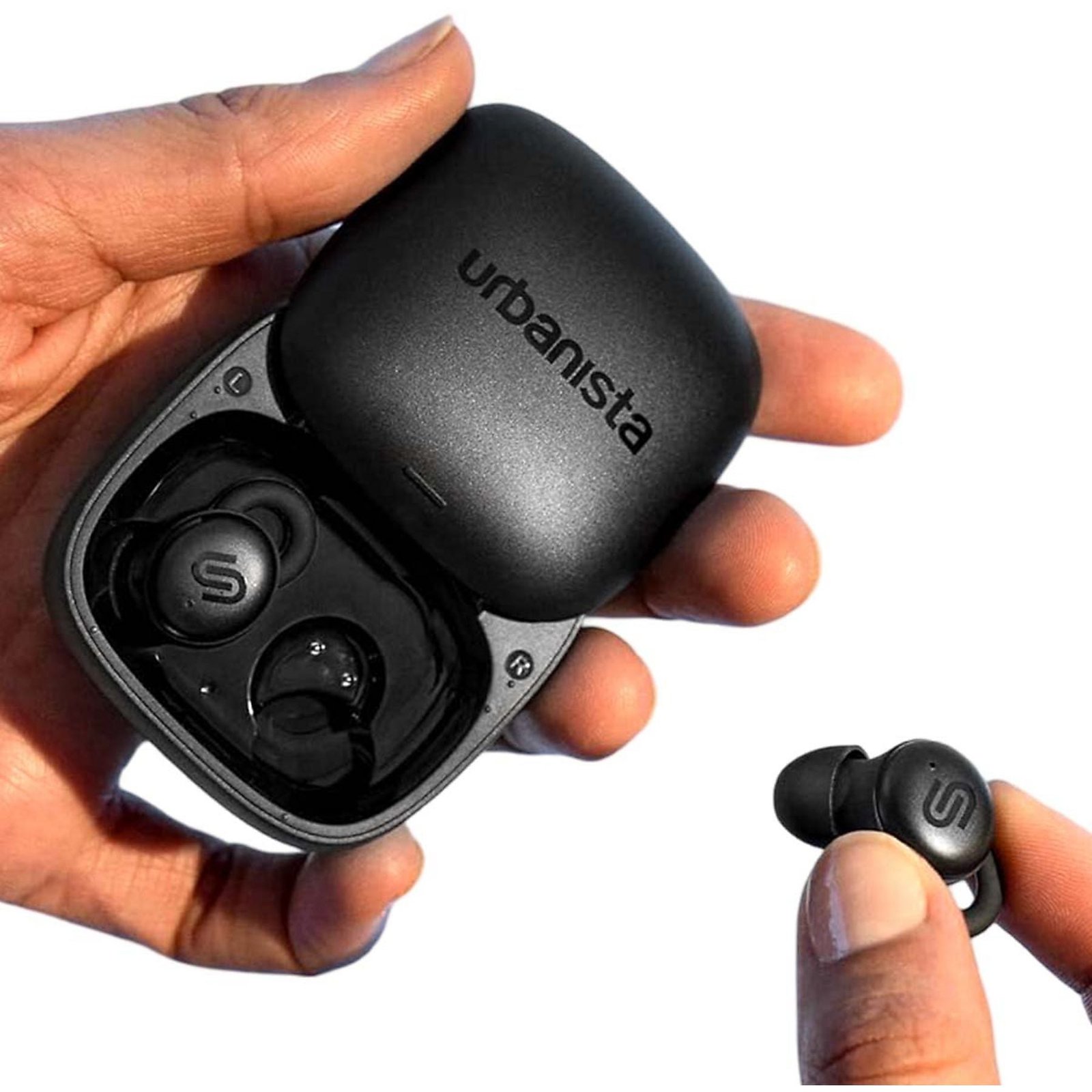 Auriculares Urbanista True Wireless Porto Negro Usado - Imagen 4
