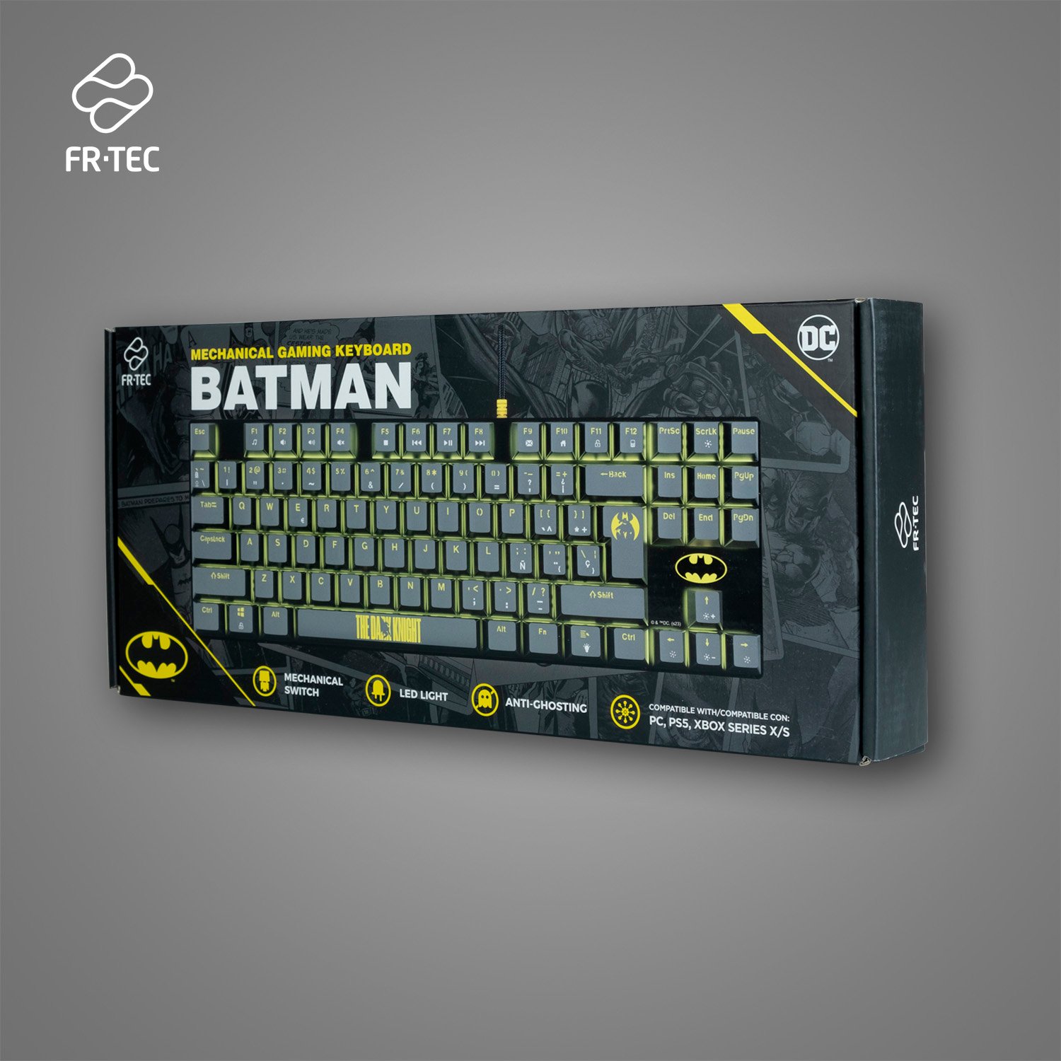 Teclado Mecánico Gaming FR-TEC Batman DC - Imagen 3