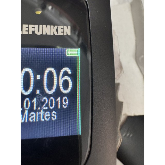 Teléfono Móvil Telefunken TM250 Teclas grandes negro Usado *Linea* - Imagen 2