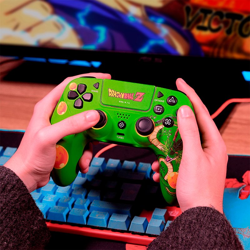 Blade FR-TEC Dragon Ball Z Shenron Gamepad Inalámbrico con Luz LED RGB Usado - Imagen 2