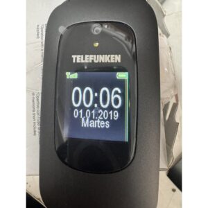 Teléfono Móvil Telefunken TM250 Teclas grandes negro Usado *Linea*