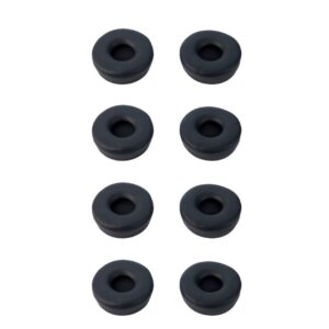 Almohadillas símil cuero para Jabra Engage Estéreo **Incluye 4 pares - total 8**