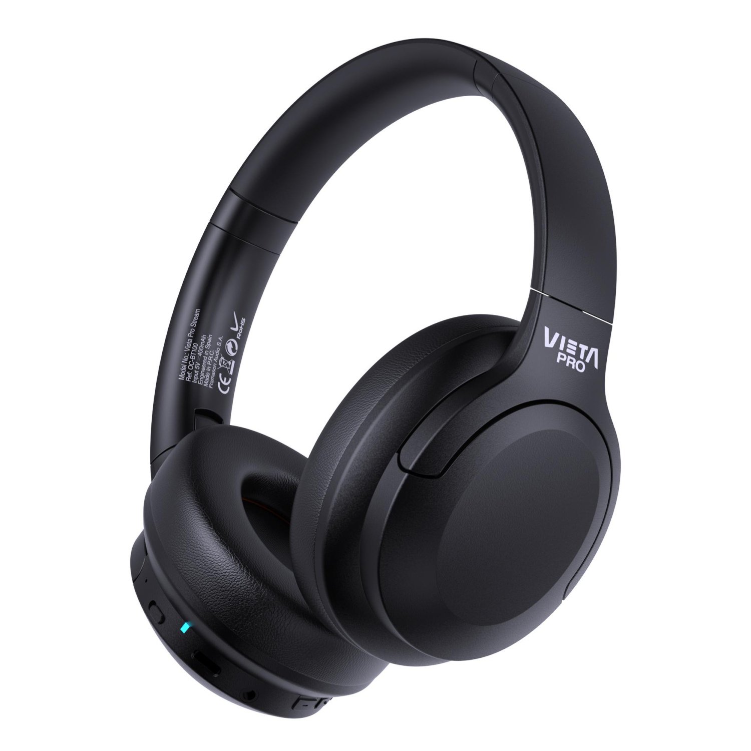 Auriculares Bluetooth Vieta Pro Stream Negros Usado