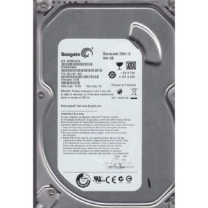 Disco Duro Seagate Barracuda 500GB SATA 3,5" 7200RPM ST3500418AS Usado